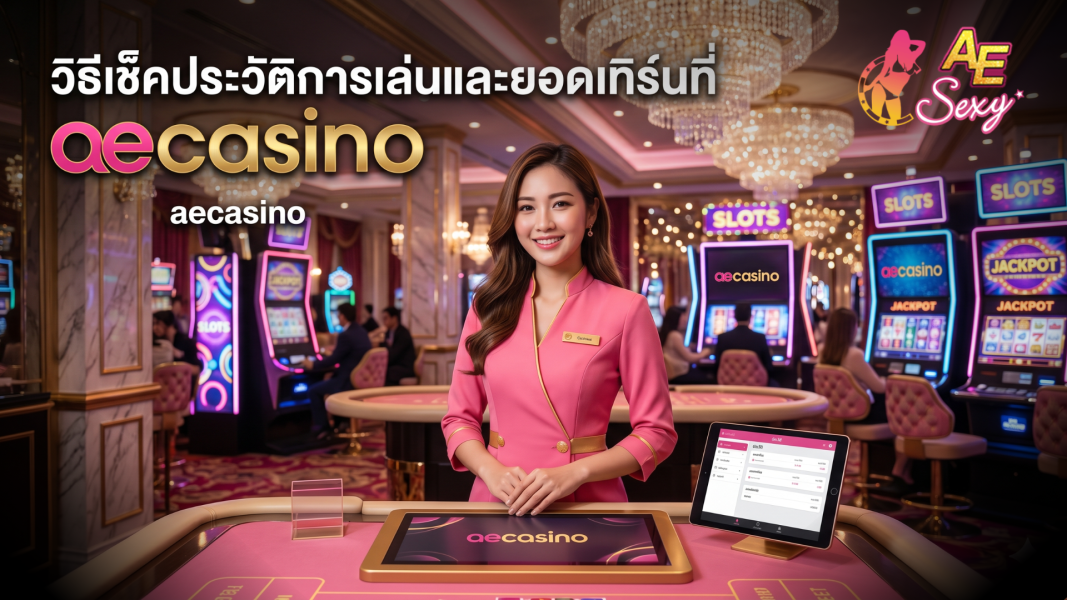 วิธีเช็คประวัติการเล่นและยอดเทิร์นที่ aecasino อัปเดตล่าสุด 2026 เข้าใจง่าย ใช้งานได้จริง