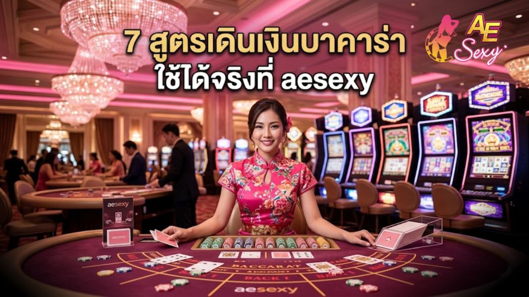 7 สูตรเดินเงินบาคาร่า ใช้ได้จริงที่ aesexy เพิ่มโอกาสทำกำไรปี 2026