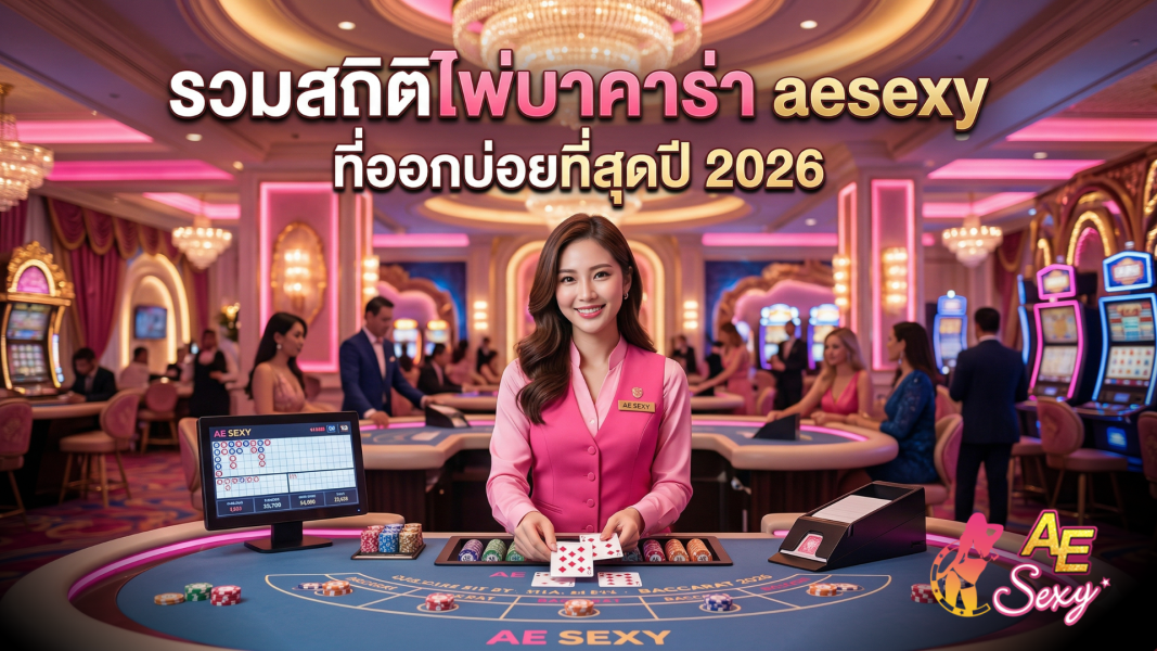 รวมสถิติไพ่บาคาร่า aesexy ที่ออกบ่อยที่สุดปี 2026 วิเคราะห์แม่นยำ
