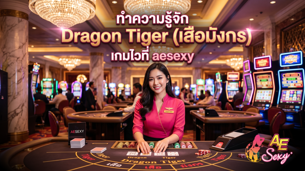 ทำความรู้จัก Dragon Tiger (เสือมังกร) เกมไวที่ aesexy เล่นง่าย ลุ้นเร็ว ปี 2026