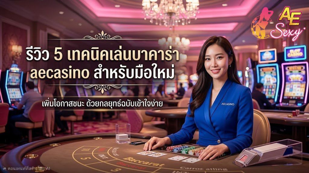 5 เทคนิคเล่นบาคาร่า aecasino สำหรับมือใหม่ เพิ่มโอกาสชนะในปี 2026