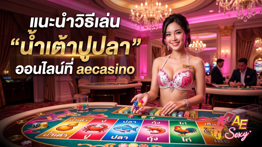 วิธีเล่นน้ำเต้าปูปลา aecasino ออนไลน์ 2026 เกมพื้นบ้านทำเงินง่าย