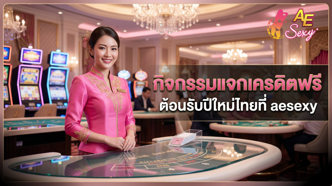 กิจกรรมแจกเครดิตฟรีต้อนรับปีใหม่ไทยที่ aesexy โปรโมชั่นสงกรานต์ 2026 แจกจริง ไม่ต้องฝาก