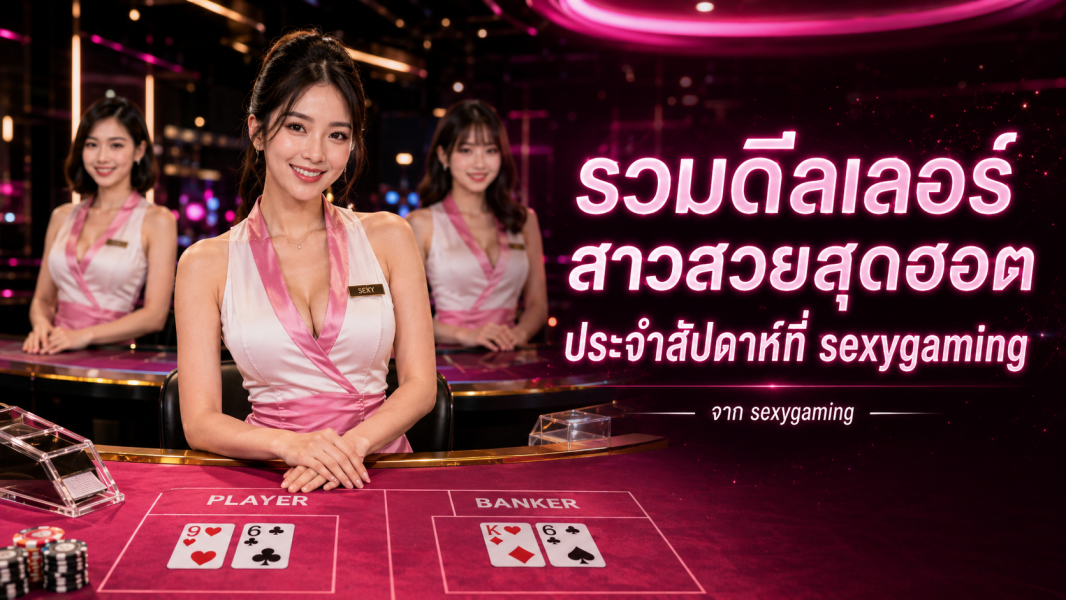 รวมดีลเลอร์สาวสวยสุดฮอตประจำสัปดาห์ที่ sexygaming อัปเดตล่าสุด 2026