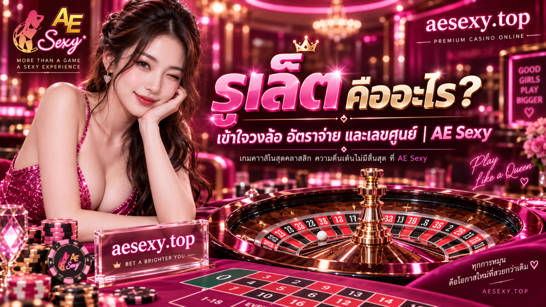 รูเล็ต คืออะไร? เข้าใจวงล้อ อัตราจ่าย และเลขศูนย์ | AE Sexy