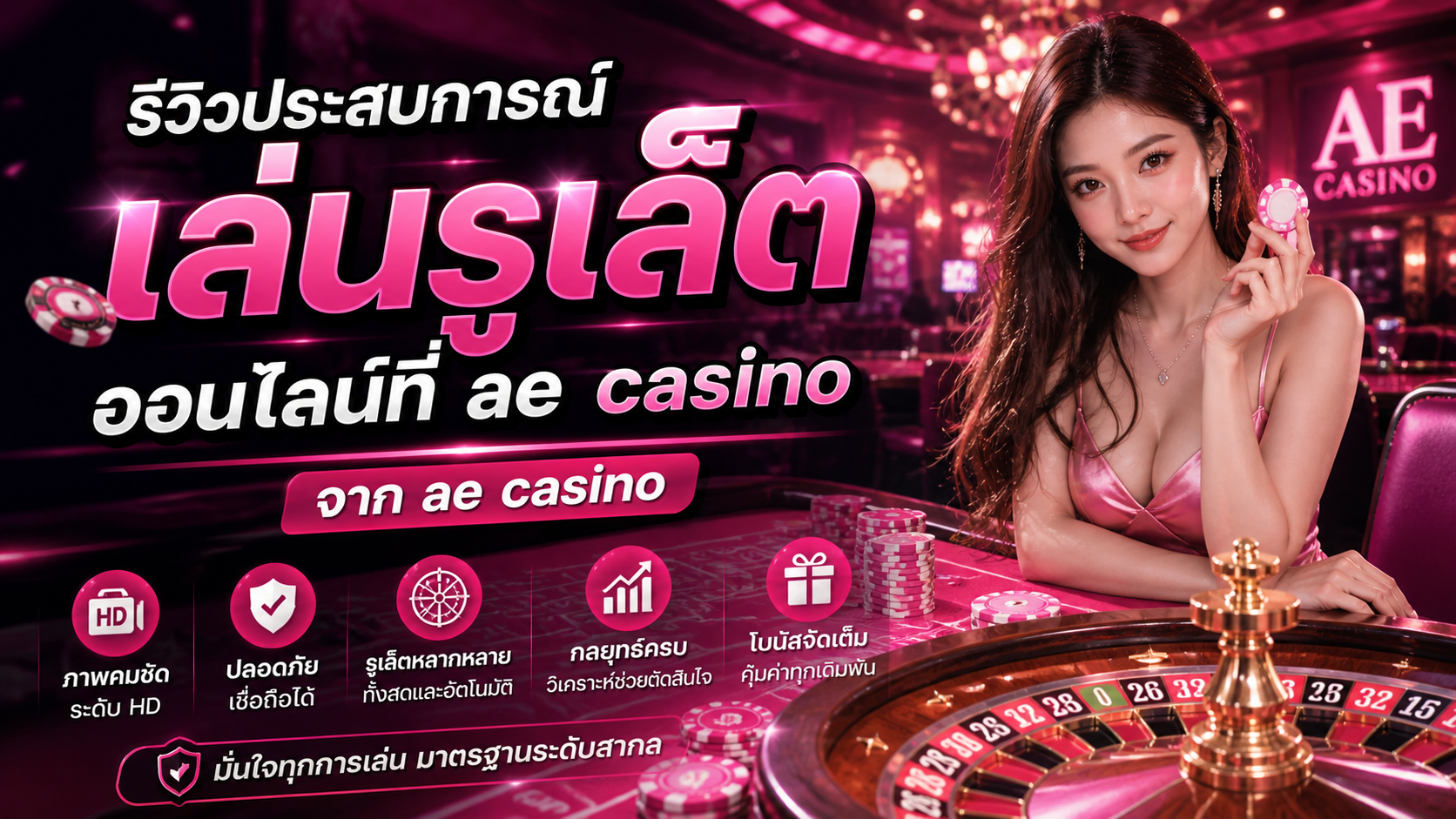 รีวิวประสบการณ์เล่นรูเล็ตออนไลน์ที่ ae casino 2026 ครบทุกมิติที่นักเดิมพันต้องรู้